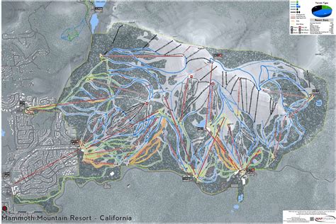 Mammoth Ski Resort Map