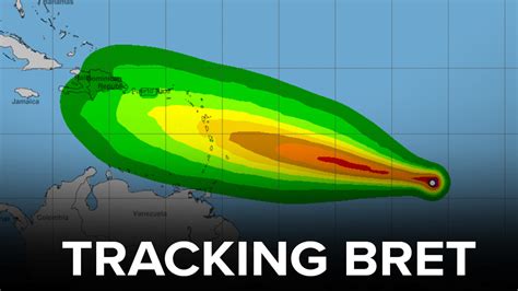 Tropical Storm Bret forms, could pass near Puerto Rico as hurricane later this week - 6abc ...