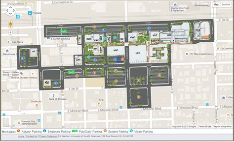 Western University Of Health Sciences Campus Map - Draw A Topographic Map