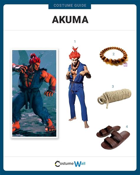 Dress Like Akuma Costume | Halloween and Cosplay Guides