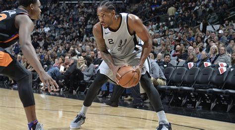 Kawhi Leonard injury: Spurs star has partial shoulder tear - Sports Illustrated