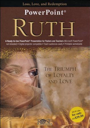 Ruth: The Triumph of Loyalty and Love, PowerPoint: 9781628620146 - Christianbook.com