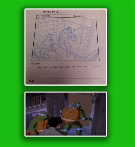 20 Years Before 2000: TMNT Storyboard