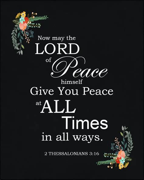 2 Thessalonians 3:16 – Peace – Encouraging Bible Verses