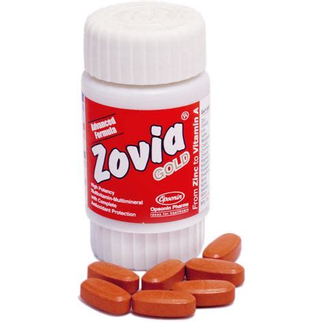 Zovia Gold (Tab) 30 Pot – Amar Pharma Ltd.