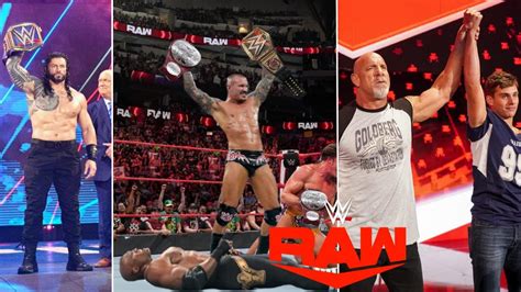 WWE Monday Night Raw 13th September 2021 Highlights, Goldberg Spear ...