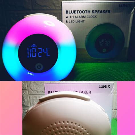 LUMIX Alarm Clock & Bluetooth Speaker on Carousell