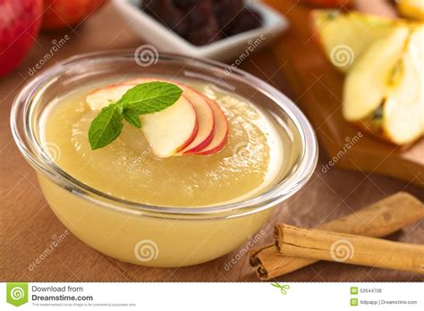 Apple Sauce stock photo. Image of pureed, shot, vegan - 52644708