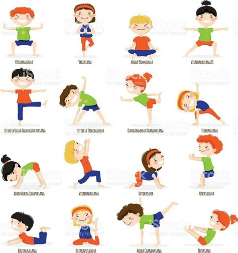 Kids Yoga Poses Chart