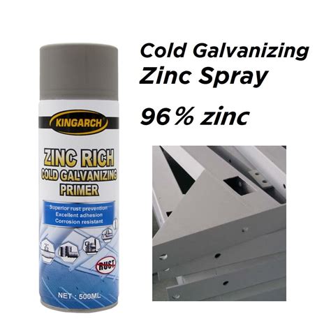 Grey Zinc Cold Gal Spray Paint Cold Galvanizing Spray Paint Over Rust - China Spray Paint and Spray