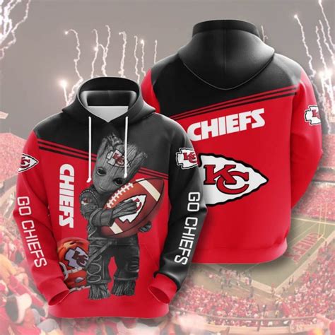 Kansas City Chiefs 3D Printed Hoodie/Zipper Hoodie