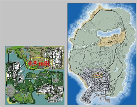 Los Santos Gta V Map