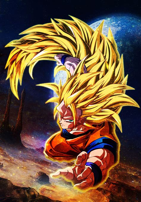 Goku SS3 Wallpapers - Wallpaper Cave