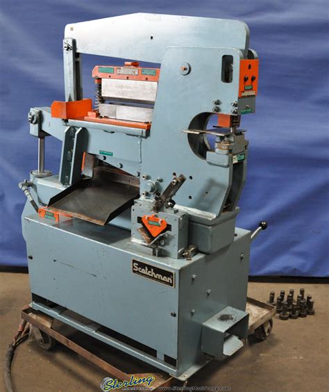 Used Scotchman Hydraulic Ironworker Sterling Machinery