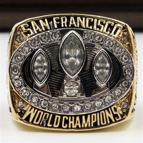 NFL 1988 Super Bowl XXIII San Francisco 49Ers Championship Replica Ring