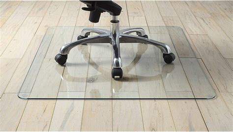 Lorell Tempered Glass Chair Mat Deals