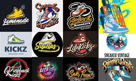 Make a logo vector of your shoes brand or a sneaker store streetwear ...