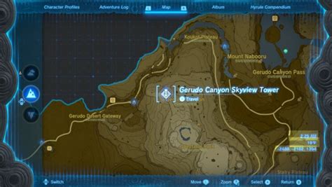 How To Unlock Gerudo Canyon Skyview Tower In Zelda: Tears Of The Kingdom