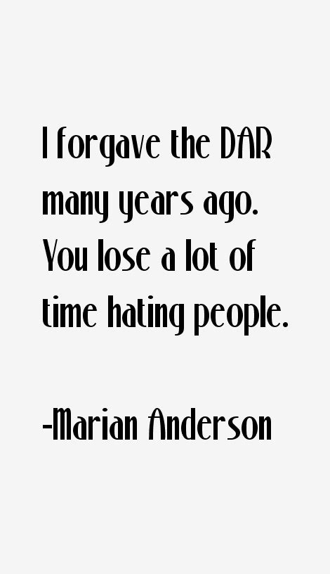 Marian Anderson Quotes & Sayings