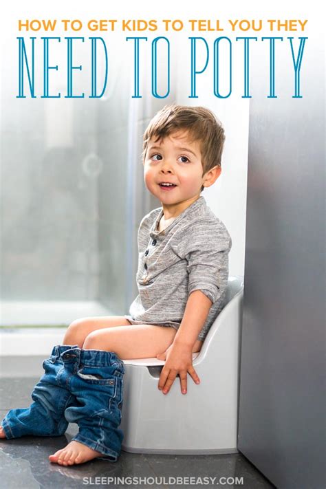 How to Get Your Toddler to Tell You When They Need to Potty