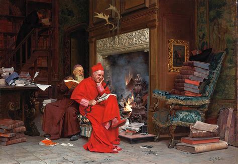 The Committee on Moral Books Painting by Jehan Georges Vibert - Pixels