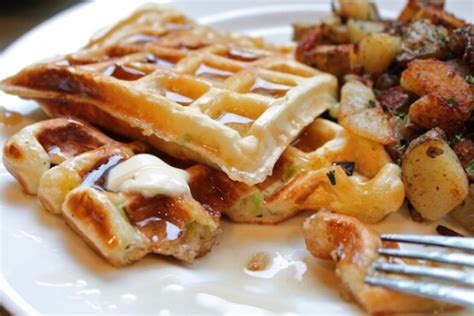 Savory Waffles With Hash Browns - Lauren's Latest