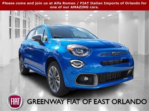 New 2023 FIAT 500X Sport AWD Sport Utility in Orlando #F230020 ...