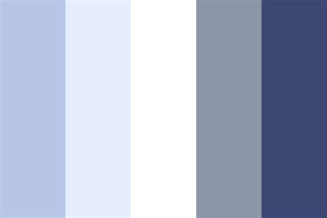 Pastel and Dark Blue Color Palette