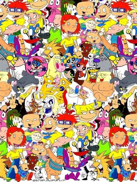 90s Nickelodeon Wallpapers - Top Free 90s Nickelodeon Backgrounds - WallpaperAccess