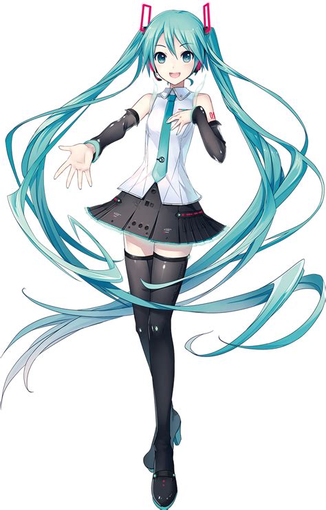 Download Miku V4x Promotional 2 - Xperia X Hatsune Miku PNG Image with ...