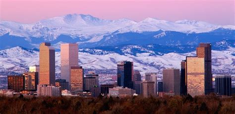 Denver Skyline Mural Wallpaper - Murals Your Way | Denver skyline ...