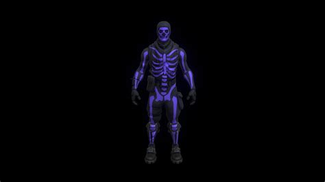 Purple Skull Trooper - Download Free 3D model by Vuryos [cbb13a0 ...