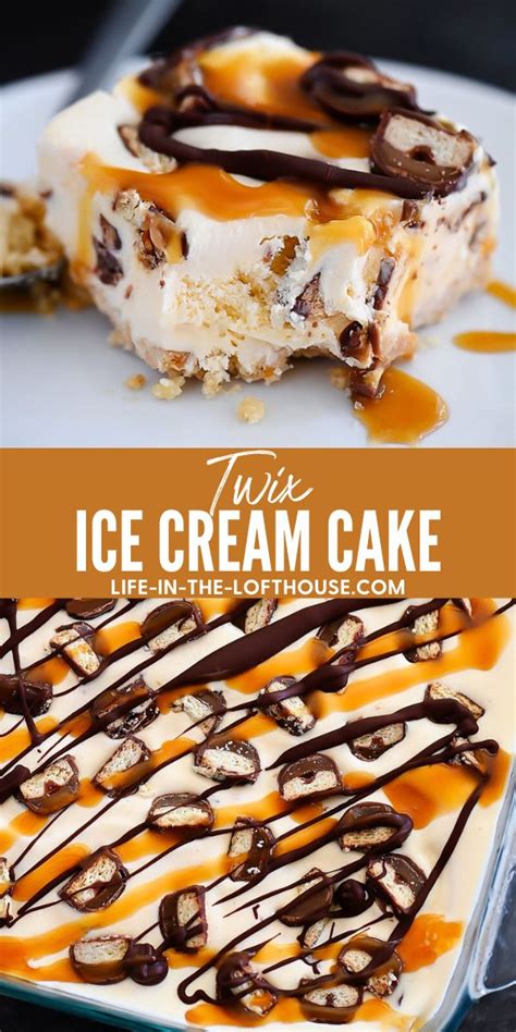 Twix Ice Cream Cake - Life In The Lofthouse