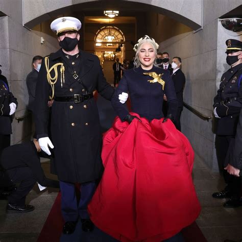 Who’s Behind Lady Gaga’s National-Anthem Outfit?