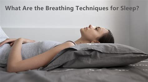 What Are the Breathing Techniques for Sleep？ – Linktop