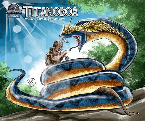 Titanoboa by wingzerox86 on DeviantArt