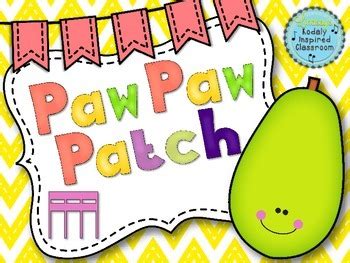 Paw Paw Patch by Lindsay Jervis | Teachers Pay Teachers