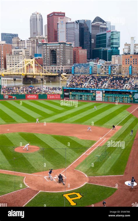 PNC Park baseball stadium in Pittsburgh, PA, home of the Pittsburgh ...