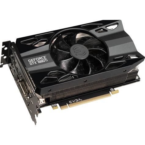 EVGA GeForce GTX 1660 Ti XC Gaming Graphics Card 06G-P4-1263-KR