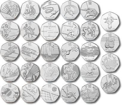 London 2012 Olympic 50p Coins Designed by Public Launch | Coin News