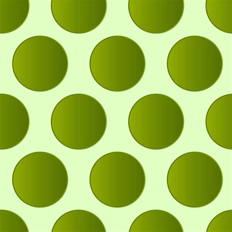 Green polka dot background. Simple vector seamless pattern template ...