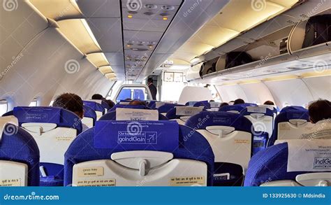 The Interior of an Aeroplane Editorial Image - Image of flight ...