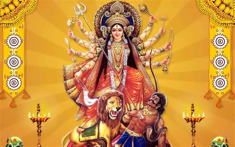 Durga Devi Wallpapers - Top Free Durga Devi Backgrounds - WallpaperAccess