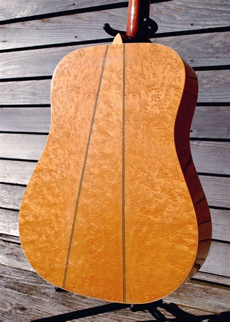 BC RICO (BC RICH) BIRD'S EYE MAPLE, ACOUSTIC DREADNAUGHT GUITAR. For Sale | Antiques.com ...