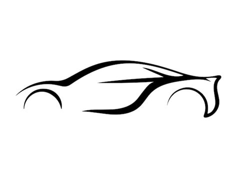 Premium Vector | Car vector car silhouette detailing icon