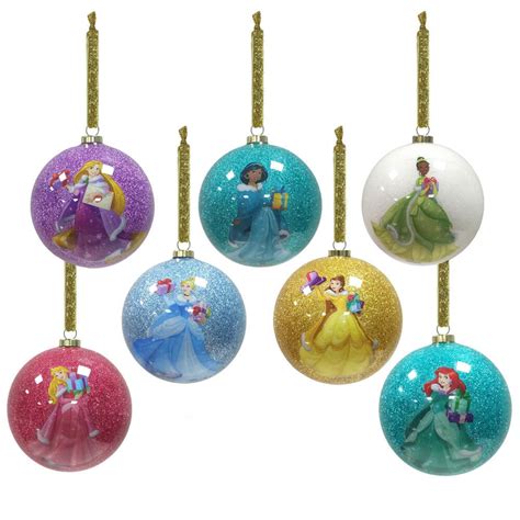 Disney: Disney Princess Christmas Baubles | at Mighty Ape NZ