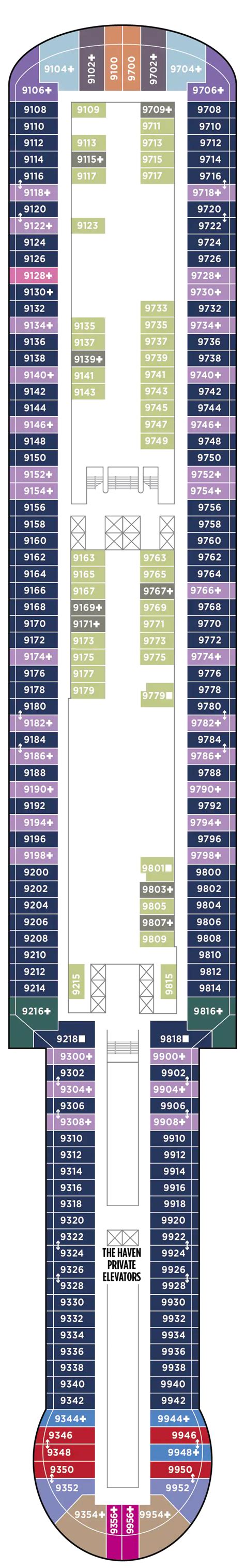 Norwegian Prima Deck Plans | CruiseInd