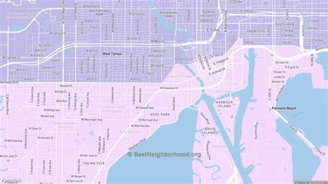 North Hyde Park, Tampa, FL Political Map – Democrat & Republican Areas ...