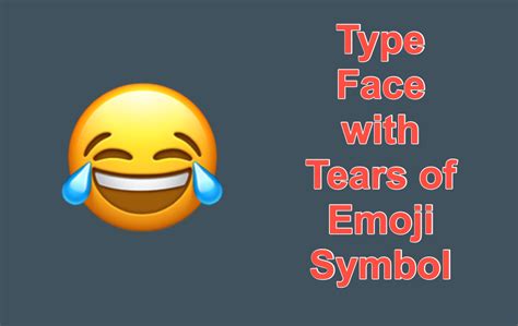 How To Make The Crying Face Emoji With Keyboard Symbo - vrogue.co