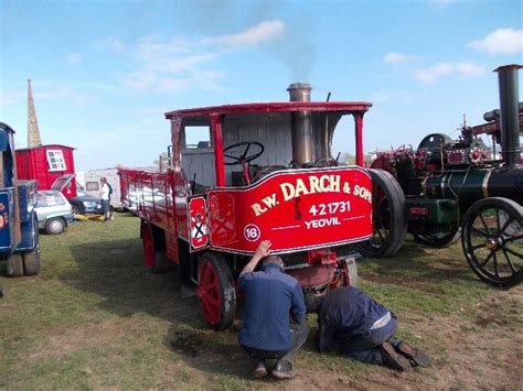 Courtesy of Alan Rogers‎ - THE STEAM TRACTION ENGINE SCENE. Abbey Hill Steam Rally, Yeovil. Ron ...